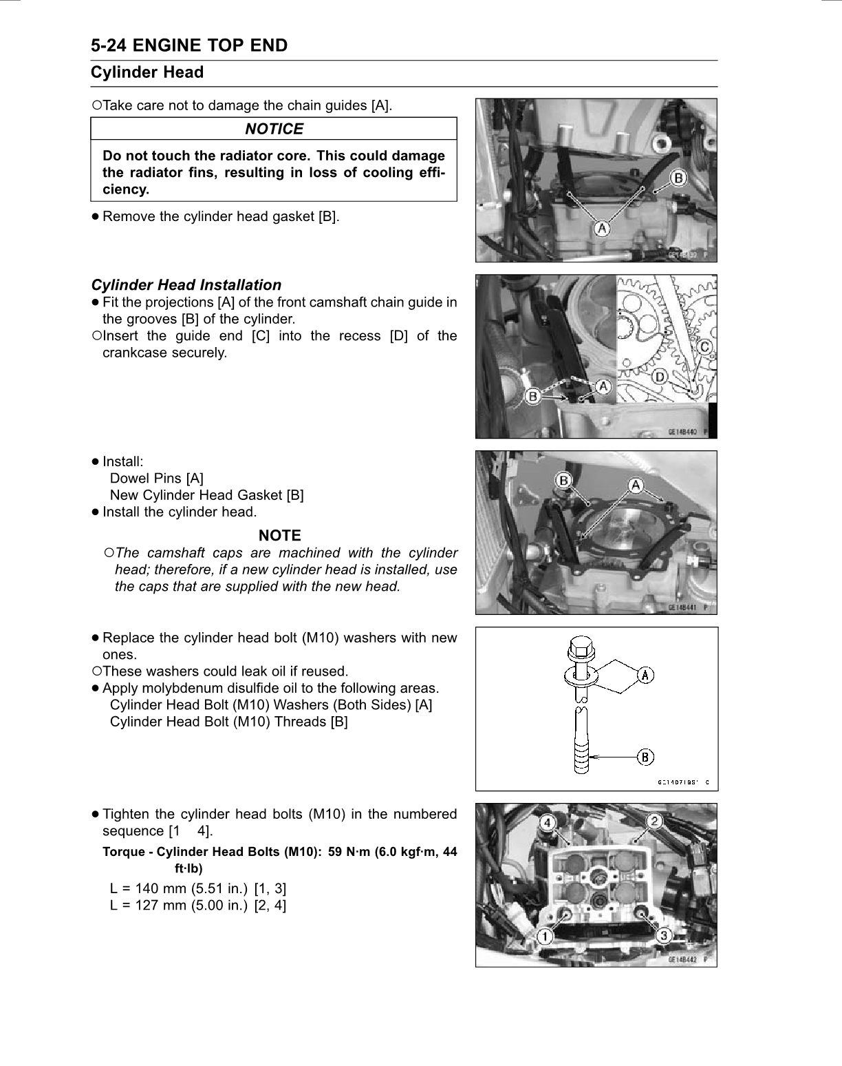 2012-2015 Kawasaki KX450F KXF450 Manual de servicio