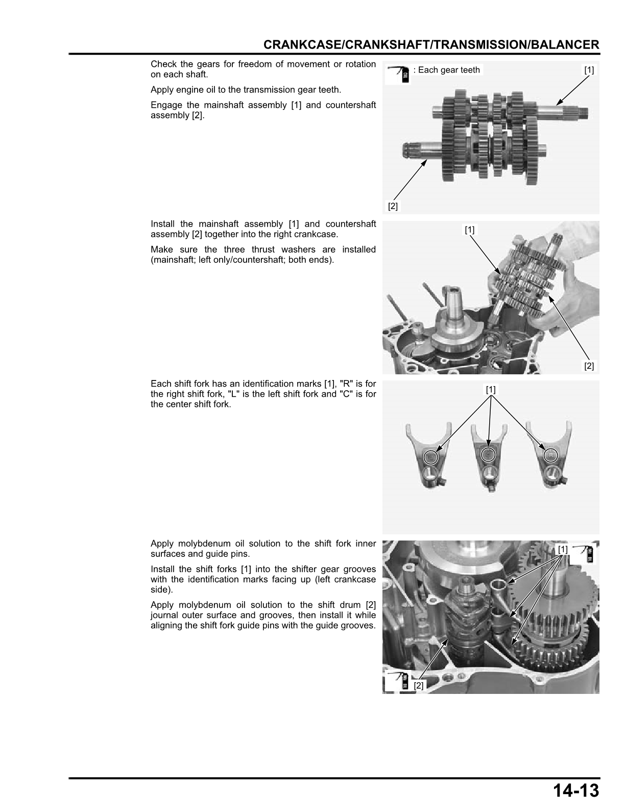 2012-2020 Honda CRF 250L CRF250L Servicehandbuch