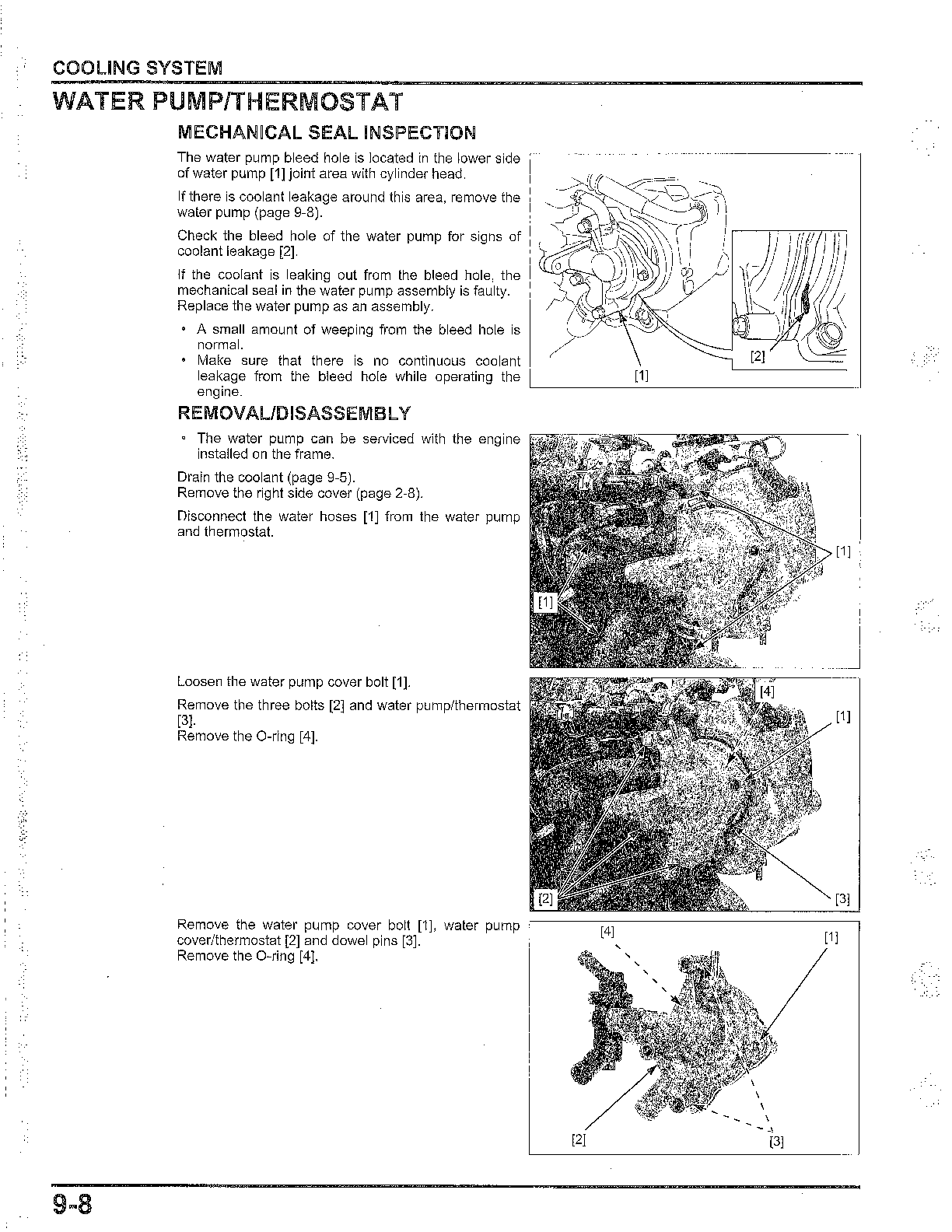 Manual de scooter Honda PCX150 2013-2018