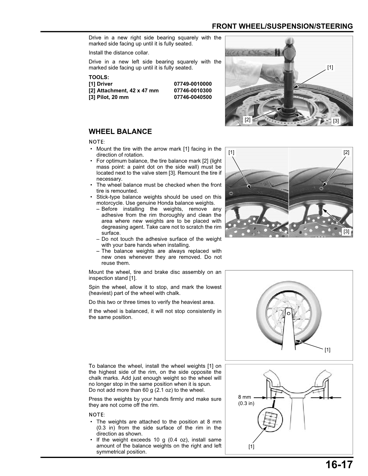 2014-2017 Honda CBR650FA ABS Service Manual