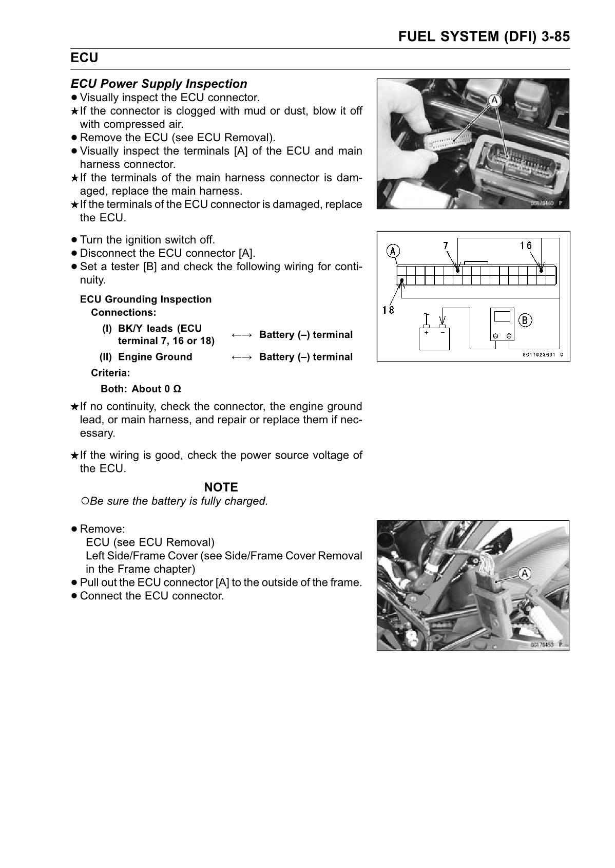 2016-2018 Kawasaki Z125 Pro Servicehandbuch