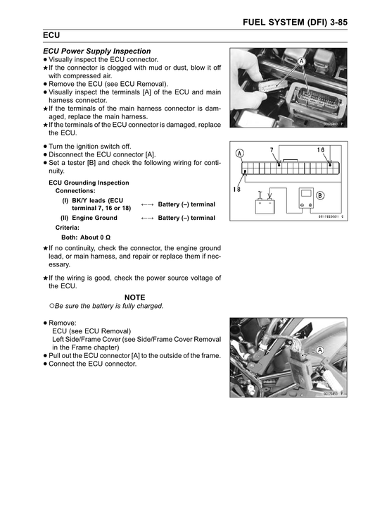 2016-2018 Kawasaki Z125 Pro Servicehandbuch