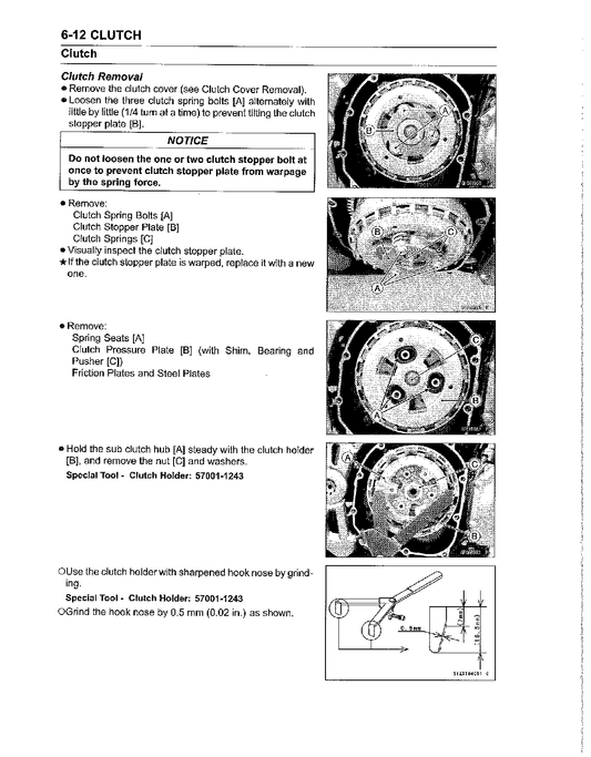 2017-2023 Kawasaki Z900 & ABS Service Manual