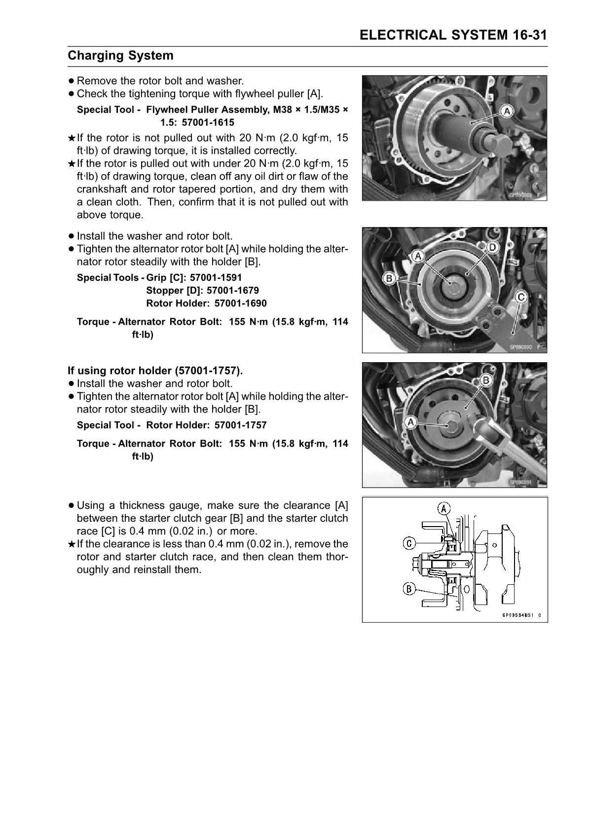 2017-2019 Kawasaki Z1000SX Z1000 Ninja 1000 SX Servicehandbuch