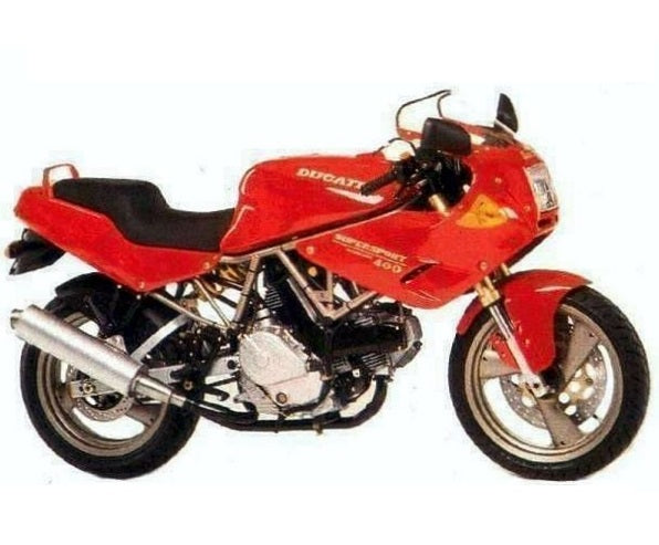 1991-1999 Ducati 400 SS SuperSport Manual doble