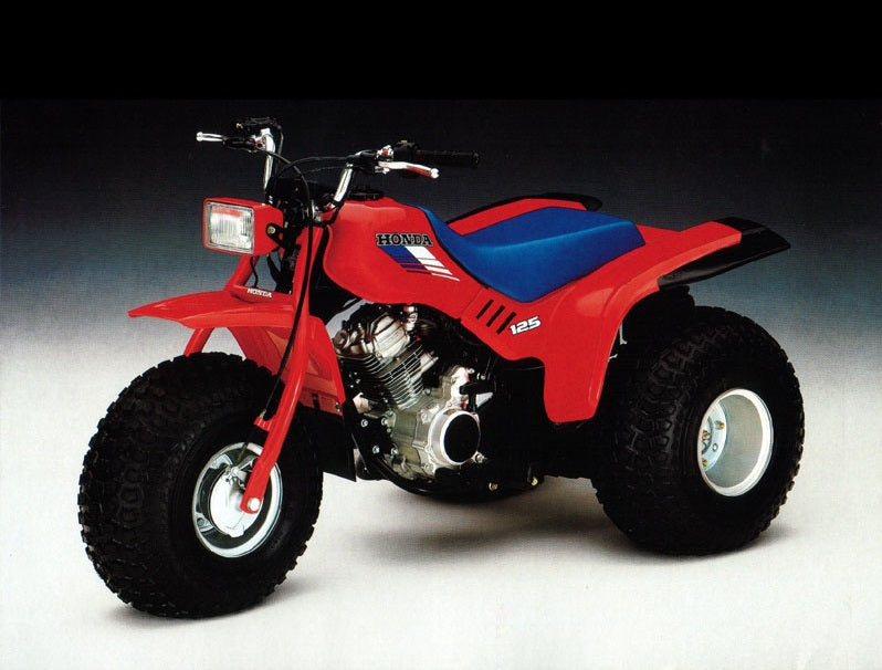 1986-1987 Honda ATC125M Manual de triciclo