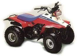 1985-1989 Honda TRX 200 SX TRX200SX Fourtrax ATV Quad Handbuch