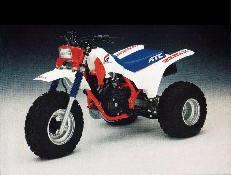 Manual de triciclo Honda ATC200X 1986-1987