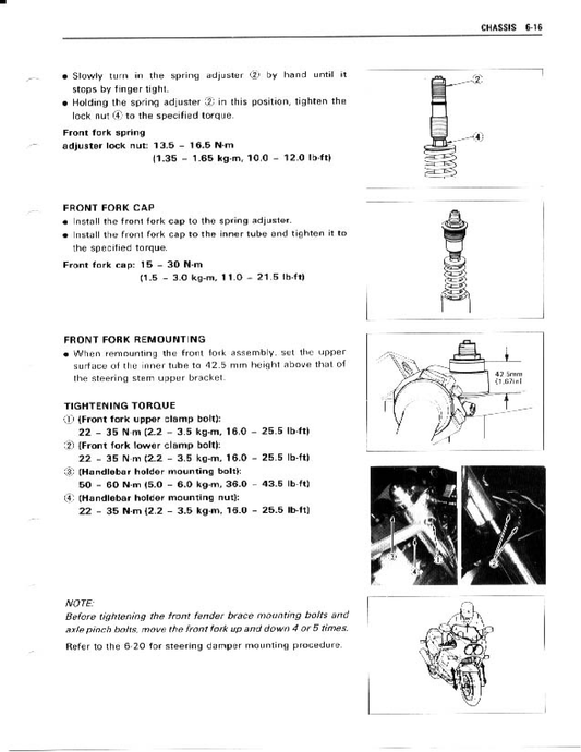 1989-1990 Suzuki GSXR1100 GSX-R 1100 KL Manual
