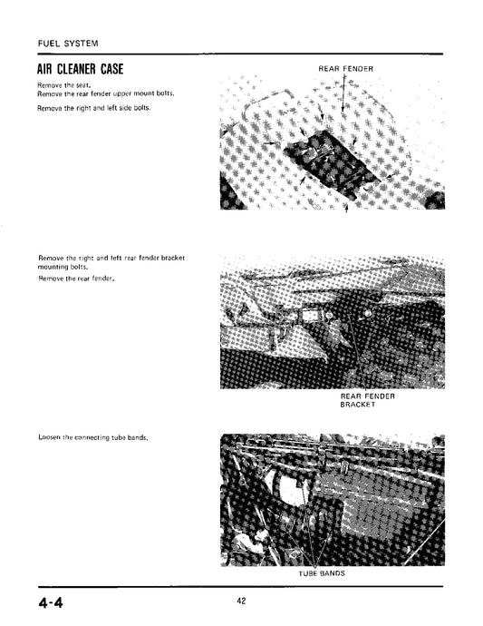 1984–1986 Honda ATC200S Trike-Handbuch