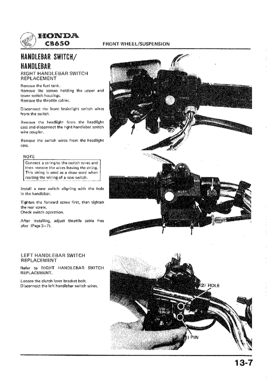 1979-1982 Honda CB650 cuatro manuales