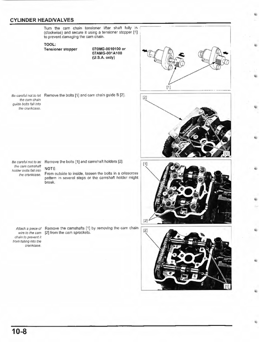 2014-2020 Honda CBR300R Handbuch