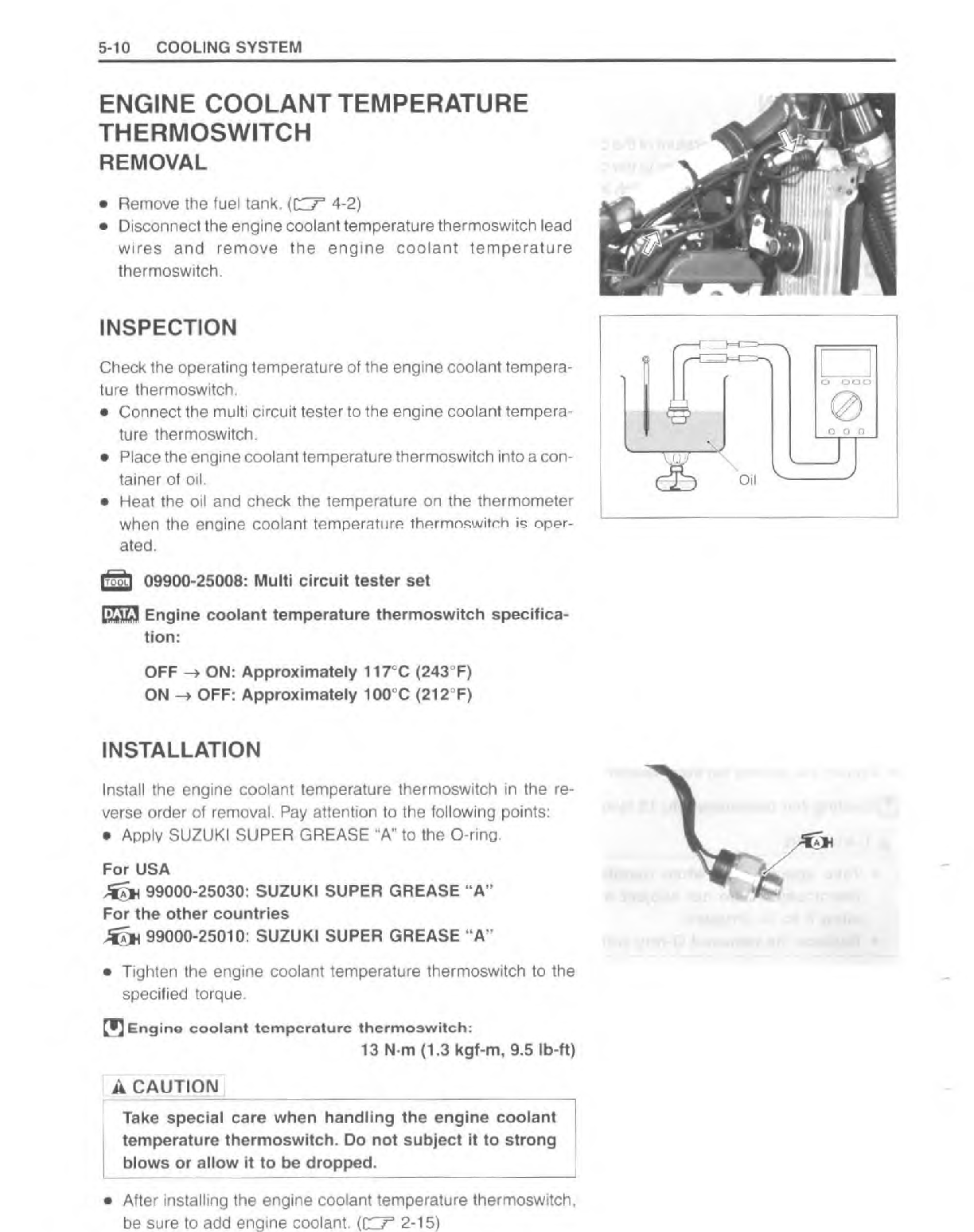 2000-2007 Suzuki DRZ400 DR-Z400S Handbuch