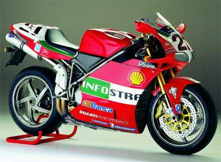 2002-2004 Ducati 998 S Troy Bayliss Manual doble