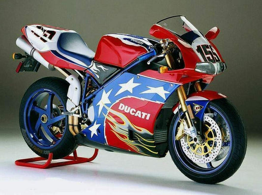 2002-2004 Ducati 998 S Ben Bostrom Manual doble