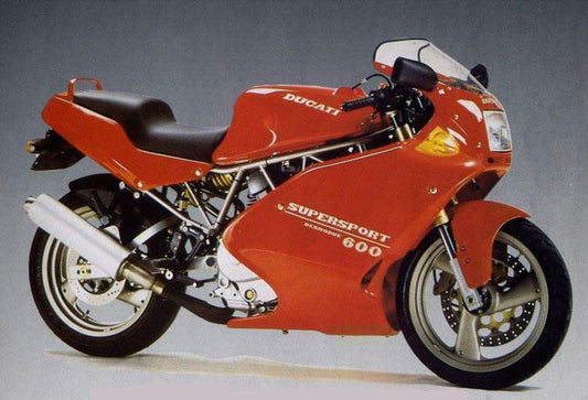 1994-1996 Ducati 600 SS SuperSport Twin Manual