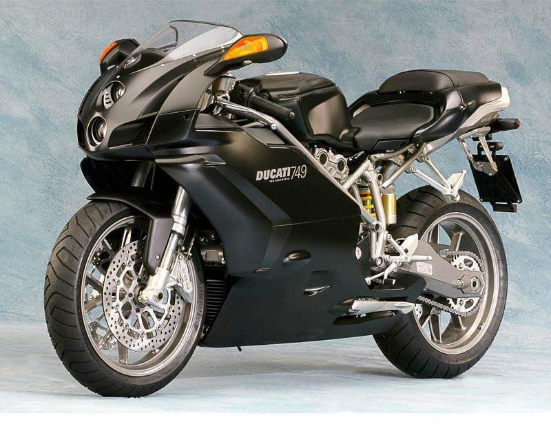 2003-2008 Ducati 749 Manual doble oscuro