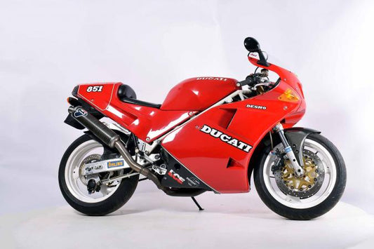 1989-1992 Ducati 851 SP SPS Manual doble de producción deportiva