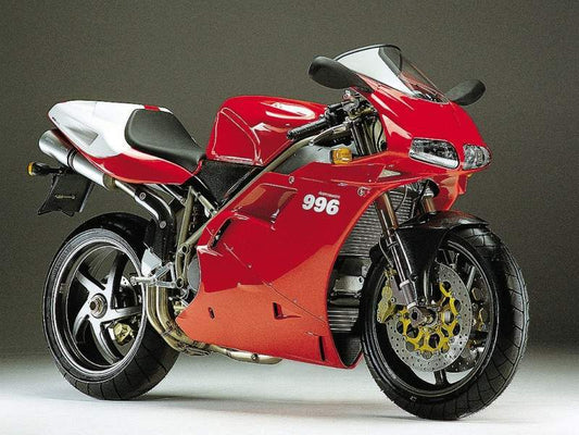 1999-2003 Ducati 996SPS Manual doble especial de producción deportiva