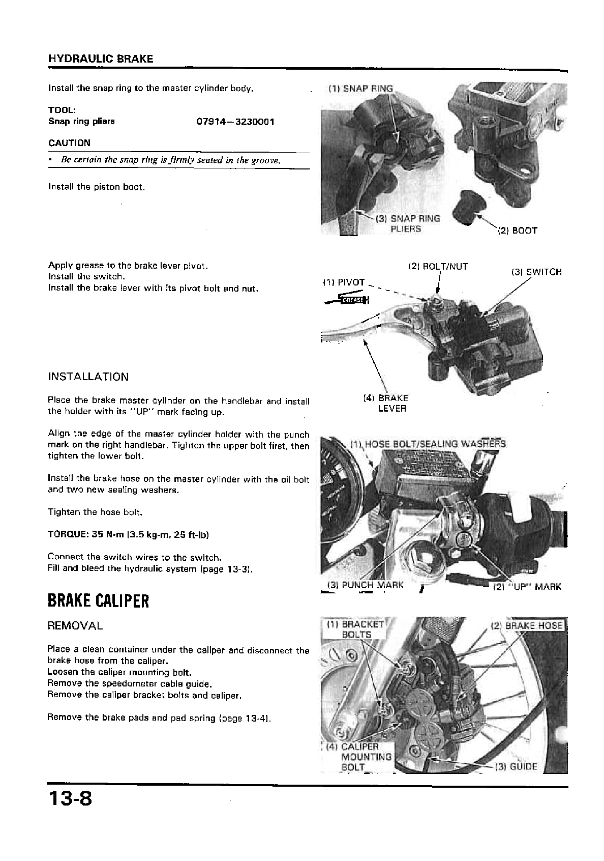 1989-1990 Honda GB500 GB 500 TT Tourist Trophy Einzel-Werkstatthandbuch