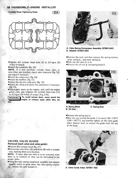 1982-1988 Kawasaki GPZ750 ZX750 Service Manual