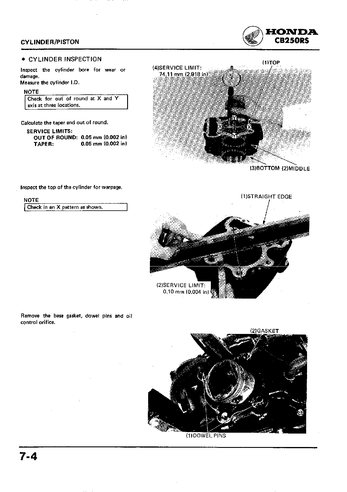 1980-1984 Honda CB250RS Manual