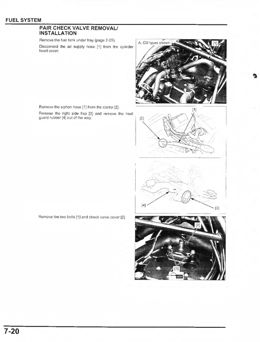 2013-2015 Honda CB500F Handbuch