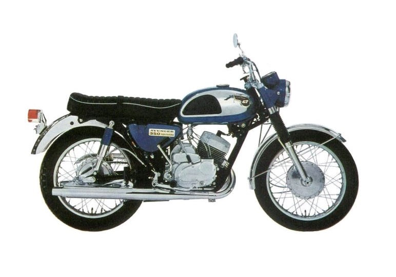 1967-1971 Kawasaki A7 350cc Avenger Service Manual