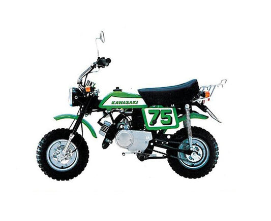 1971-1980 Kawasaki KV75 MT1 Manual de servicio