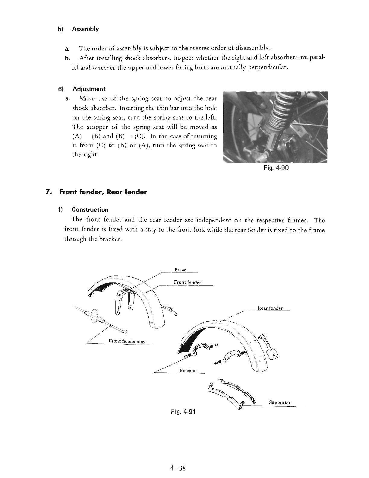 1967-1970 Kawasaki A1 250cc Samurai Service Manual