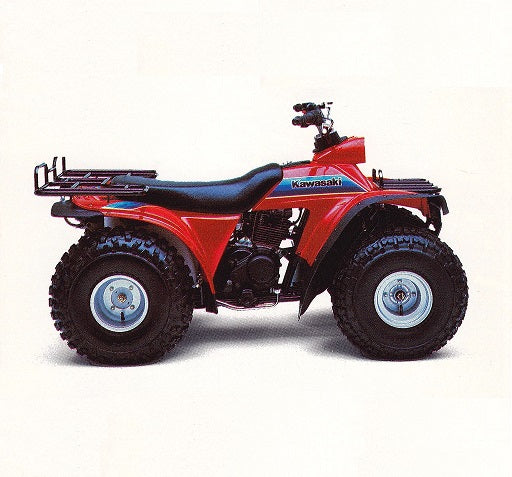 1985-1988 Kawasaki KLF185 Bayou ATV Quad Manual de servicio