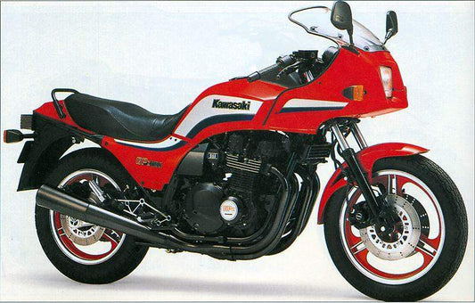 1983-1985 Kawasaki GPZ1100 GPZ 1100 Manual de servicio