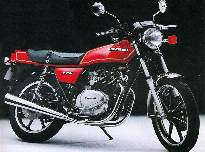 1979-1982 Kawasaki Z250 Manual de servicio doble