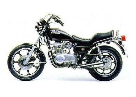 1979-1981 Kawasaki KZ400H1 LTD Z400 H1 H2 H3 Manual de servicio de doble cilindro