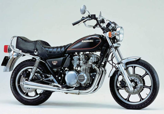 1979-1981 Kawasaki KZ550 Z550 LTD C2 Manual de servicio de cuatro cilindros