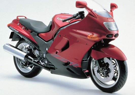 1990-2001 Kawasaki ZZR1100 ZX11 Ninja Servicehandbuch