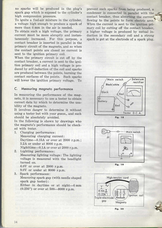 1964-1967 Suzuki M15 Service Manual