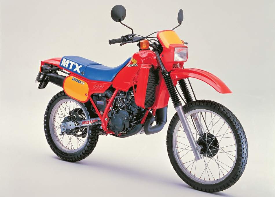 1983-1990 Honda MTX200 Handbuch