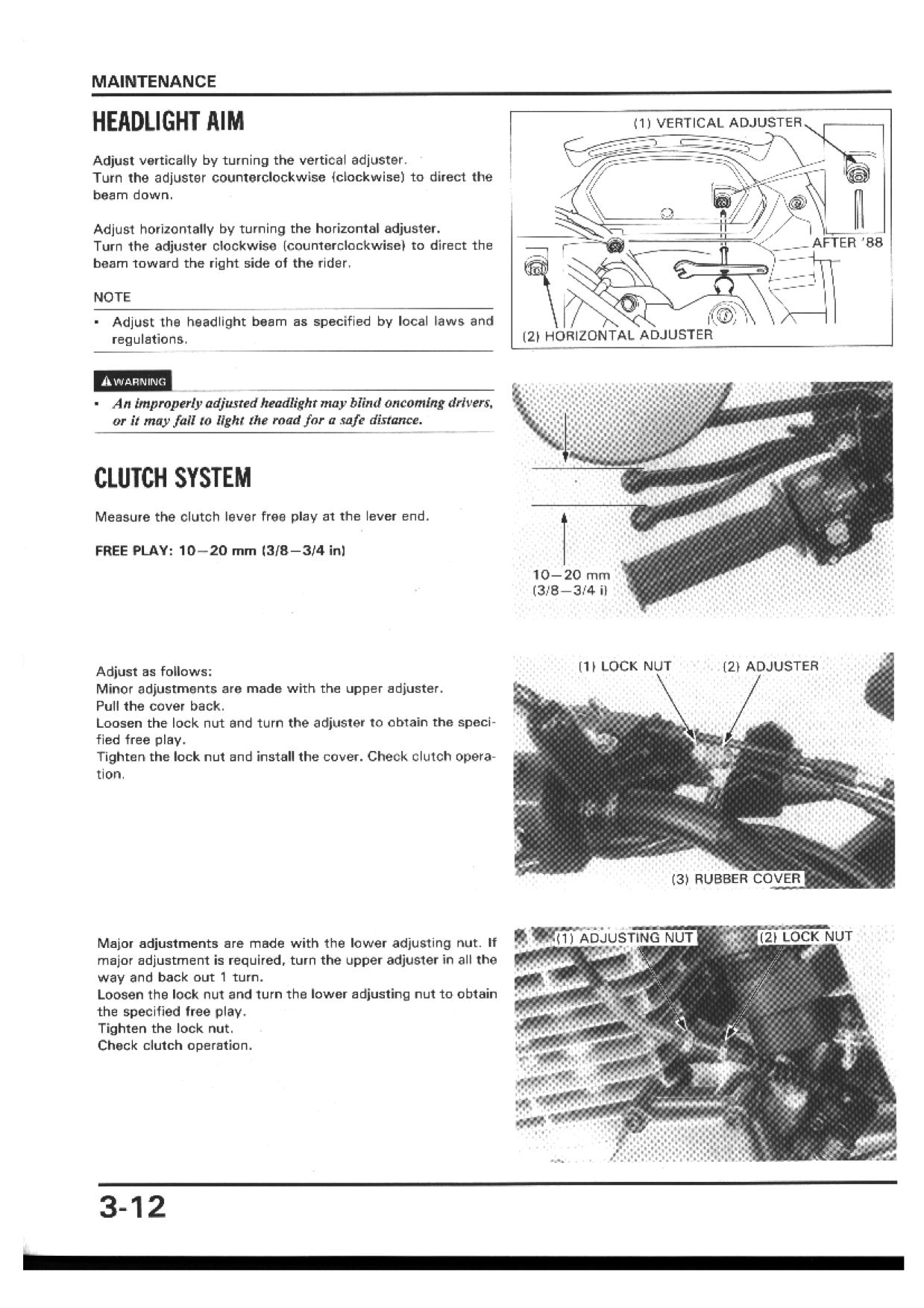 1988-2003 Honda NX650 Dominator Manual