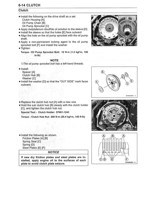 2017-2022 Kawasaki Ninja 650 & ABS Service Manual