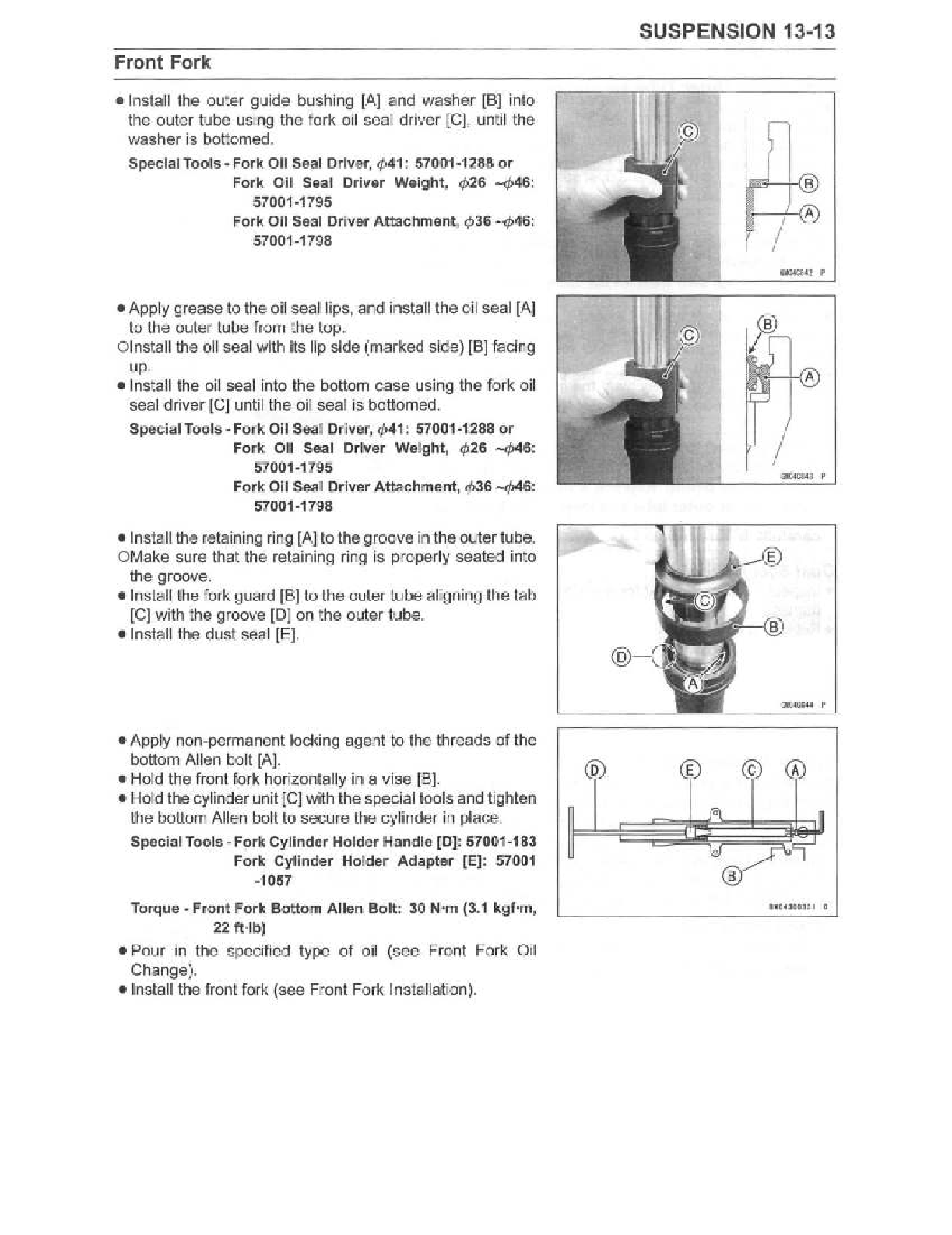 Manual de servicio Kawasaki Ninja 650 y ABS 2017-2023