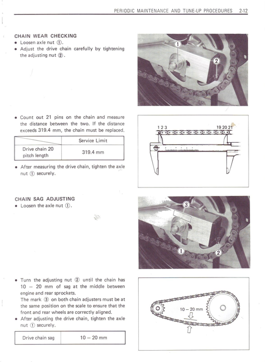 1983-1987 Suzuki RG250 Gamma Manual