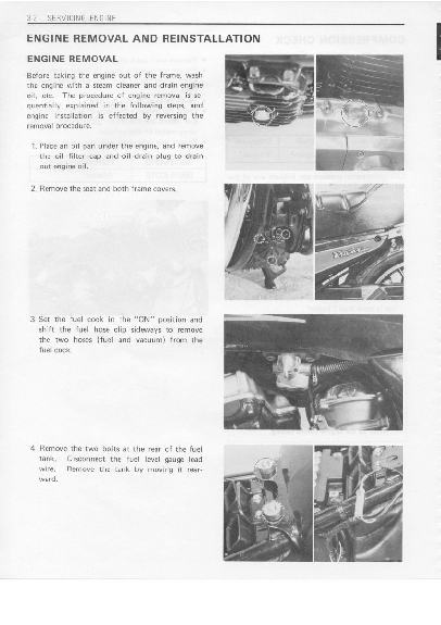 1983-1989 Suzuki GR650 GR 650 Tempter Manual de servicio