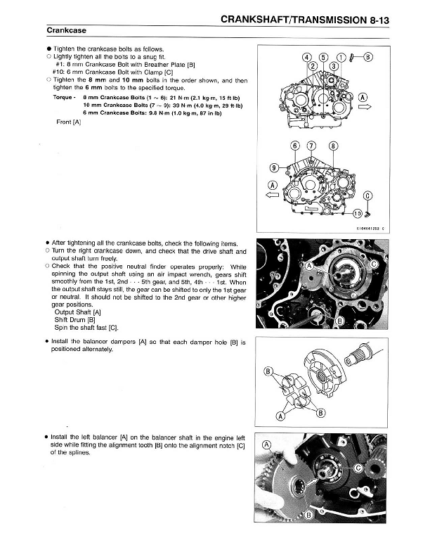 1999-2001 Kawasaki VN1500 Vulcan Drifter Cruiser Manual de servicio