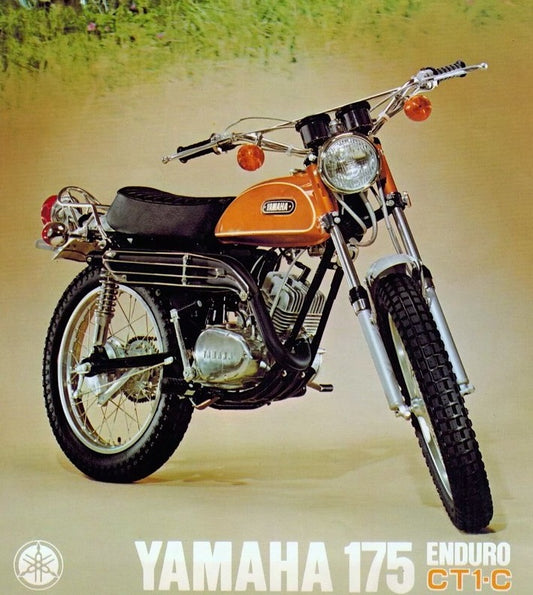 1971-1973 Yamaha CT1C 175cc Enduro Servicehandbuch