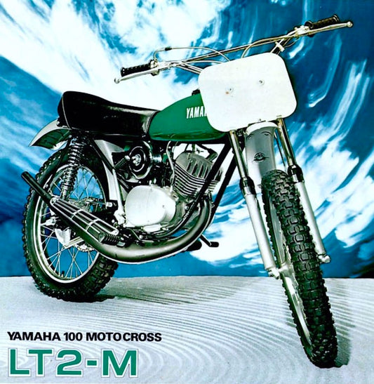 1971-1973 Yamaha LT2 100cc Manual de servicio de enduro
