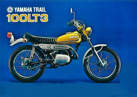 1971-1973 Yamaha LT3 100cc Manual de servicio de enduro