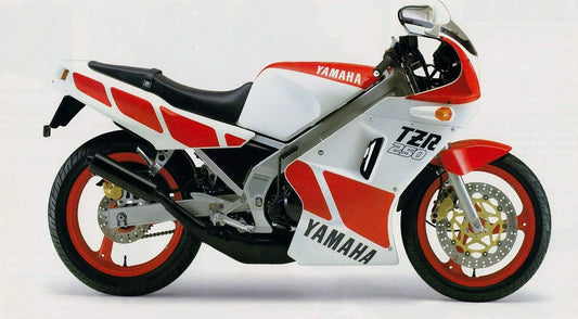 1986-1989 Yamaha TZR250 TZR 250 Manual de servicio