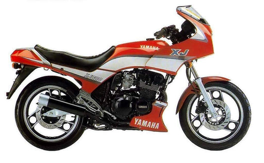 1984-1991 Yamaha XJ600 XJ 600 Servicehandbuch