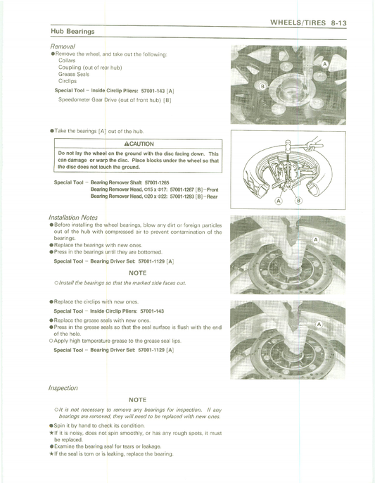 1992-2007 Kawasaki ZR1100 ZR 1100 Zephyr Service Manual